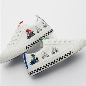 Zara | Shoes | Nwt Zara Mario Kart Toddler Nintendo Sneaker Shoes | Poshmark